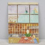 1742 3282 Oljemålning